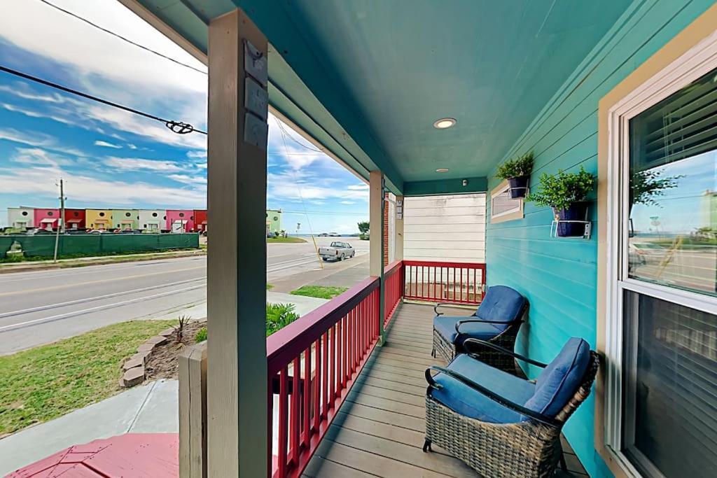 1 Min To Beach Ocean Breeze 3Br Fast Wifi Galveston Exterior foto